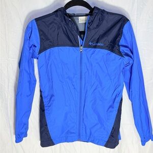 Columbia Medium Two-Tone Blue Windbreaker